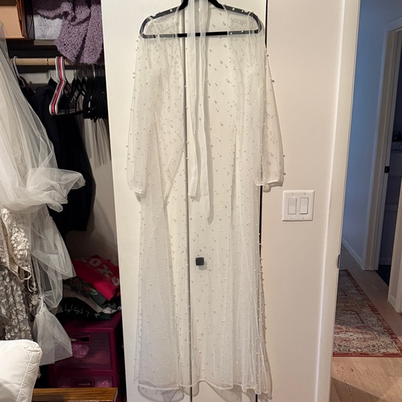 Amazon Other - Sheer pearl duster